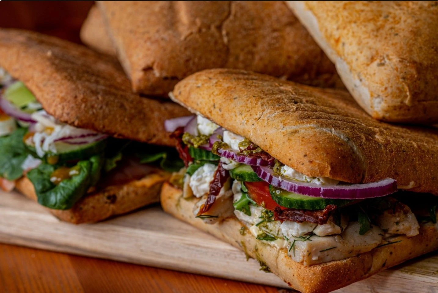 få frisklavede bagels og sandwiches idag i Aarhus